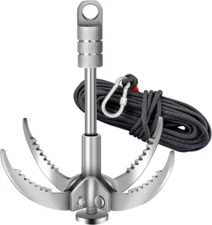 Grappling Hooks - Survival 4-Claw Multifunctional Stainless Steel Hook