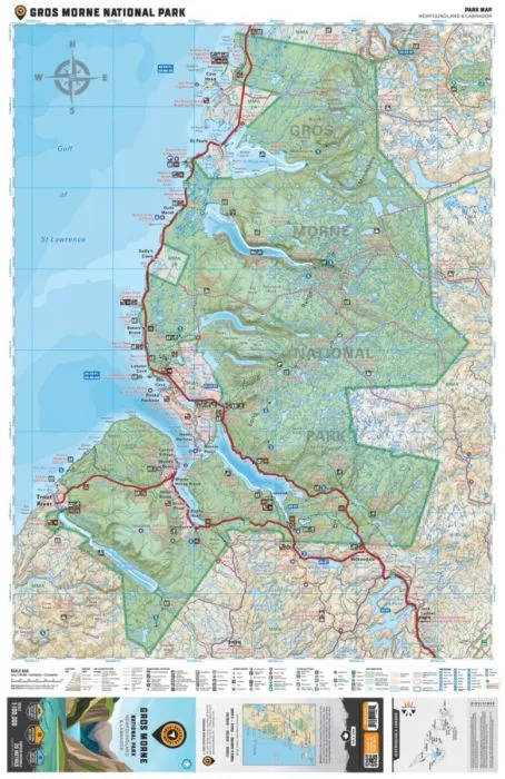 Gros Morne National Park Map Newfoundland