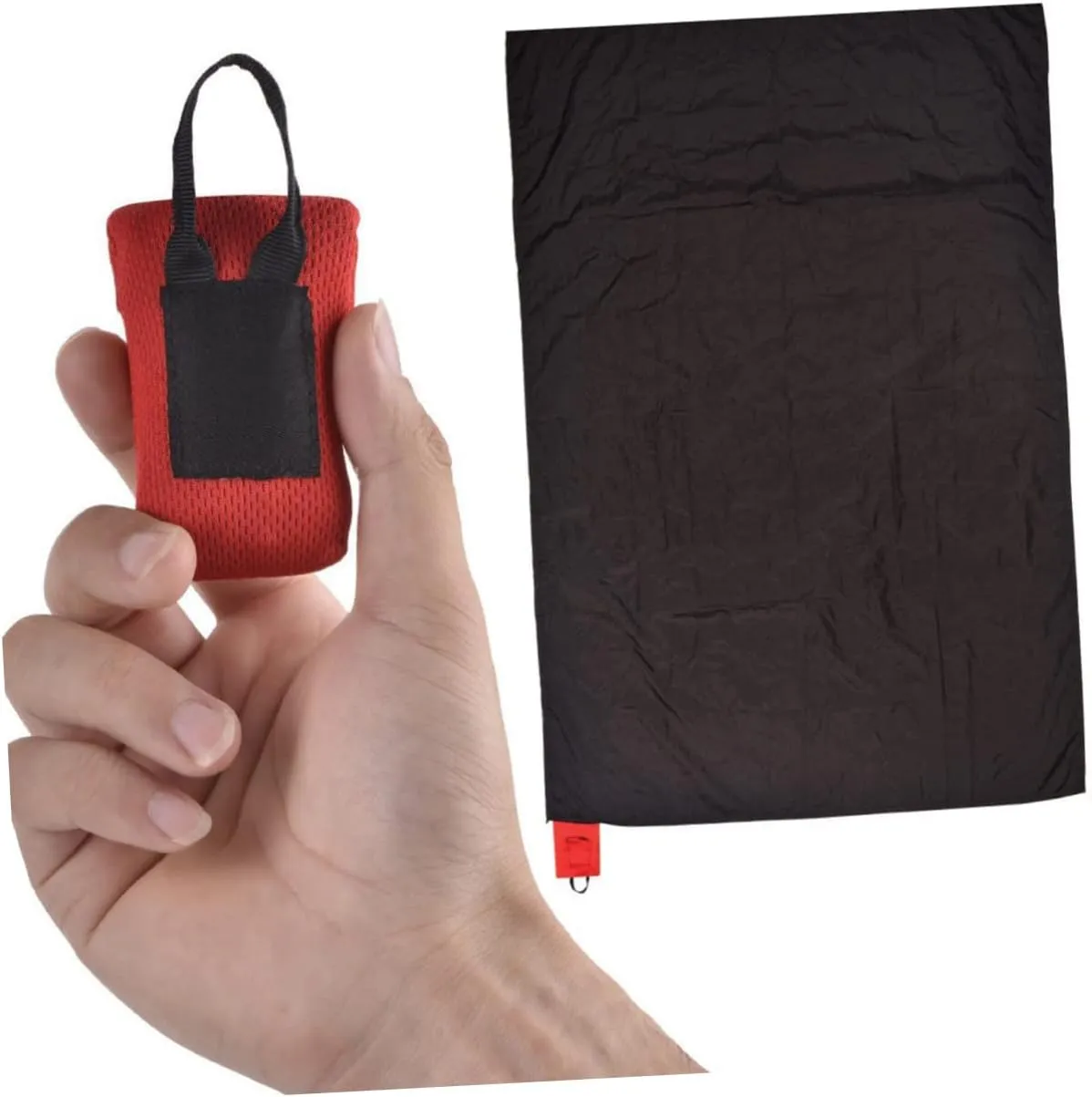 HANABASS 2pcs Outdoor Camping Mat Portable Sandproof Picnic Cushion for Beach Ground Use Compact Folding Design for Comfortable for Family Adventures