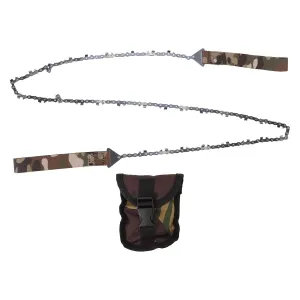 Hand Chain Saw Portable 48in Outdoor Pocket Chain Saw with Storage Bag for Gardening