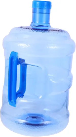 Happyyami Large Capacity Water Bottle Sturdy for Camping Hiking Fishing Plastic Storage Container