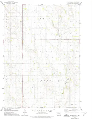 Haucks Lake SD topo map, 1:24000 Scale, 7.5 X 7.5 Minute, Historical, 1978, Updated 1979, 26.7 x 22 in