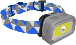 HAWK Headlamp Flashlight - 280 Lumen Headlight with Red/Green Light and Tail Light, 7 Lighting Modes, Perfect for Trail Running, Camping, Hiking and More, Adjustable Headband, 3 AAA Batteries Included