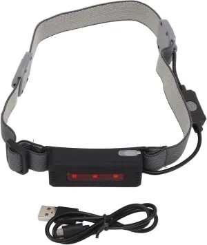 Headband Light Mini Rechargeable Portable USB Headlamp High Brightness for Outdoor Cycling and Running