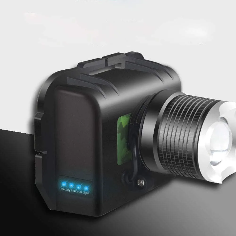 Headlamps,Headlamp Head Flashlight Rechargeable,Led Headlight Zoomable 3 Modes,Flashlight with Zoomable Light, Perfect for Camping, Hiking, Hunting,Biking,Fishing,Running