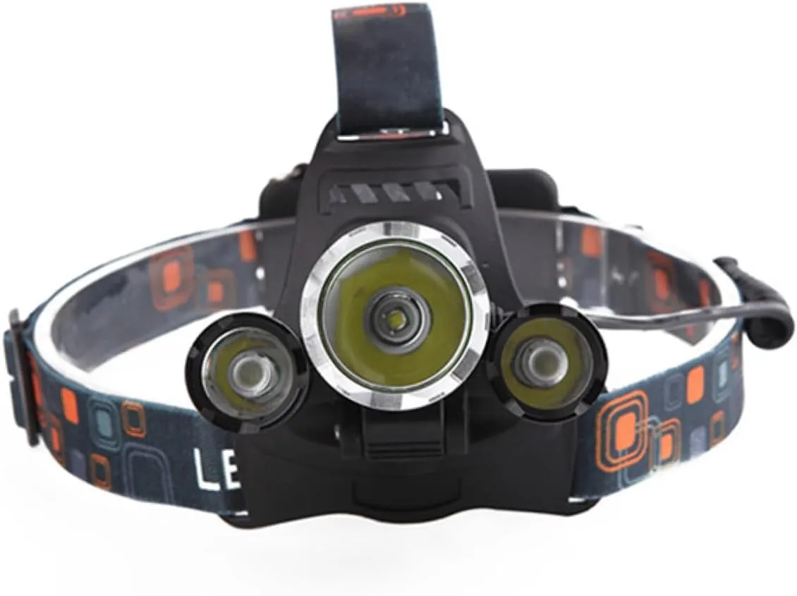 Hemoton Lumens Led Headlamp Modes Design for Outdoor Sports Fishing Camping Lightweight and Energy Saving Rechargeable Portable Headlight for Emergency Use