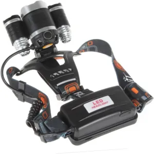 Hemoton Lumens Led Headlamp Modes Design for Outdoor Sports Fishing Camping Lightweight and Energy Saving Rechargeable Portable Headlight for Emergency Use