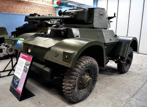Home Comforts Daimler Armoured Car Mark I at the Tank Museum in Bovington-20 Inch By 30 Inch Laminated Poster With Bright Colors And Vivid Imagery-Fits Perfectly In Many Attractive Frames