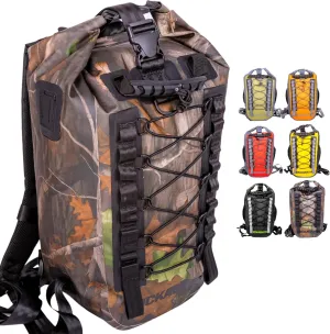 Hydric 25L Waterproof Backpack - Heavy Duty Dry Bag with Roll-Top Closure for Outdoor Adventures, Floating River, Hunting, Hiking, Canoeing, Kayaking, Rafting or Beach - Camo