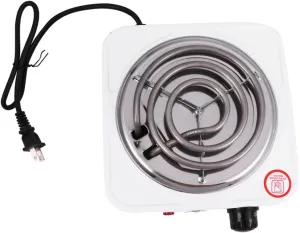 IMIKEYA Stove Burner with Temperature Control Compact Design for Easy Travel and Cooking for Camping and Extra Cooking Surface US Plug