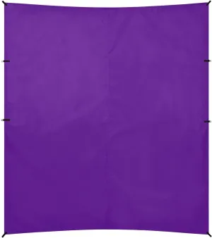 Indigo Purple Foldable Beach Cabana UPF50 Easy Setup Portable Sunshade with Sandbags, Sand Shovel, Poles for Family Travel