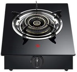 Indoor Portable Built-in Dual-purpose Gas Stove,Table Top Cooker Single Burner Gas Hob,Cast Iron Grille,for Home Camping(NG)