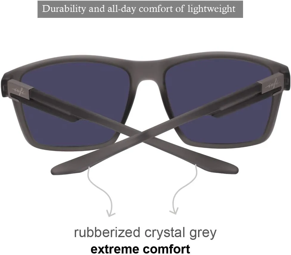 INFI Fishing Polarized Sunglasses for Men Driving Running Golf Sports Glasses Square UV Protection Designer Style Unisex