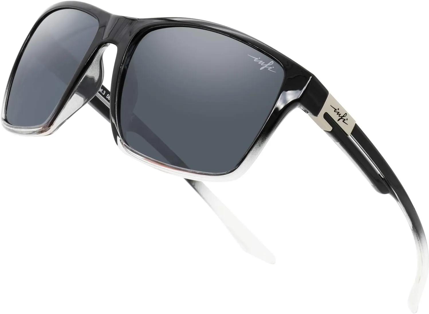 INFI Fishing Polarized Sunglasses for Men Driving Running Golf Sports Glasses Square UV Protection Designer Style Unisex