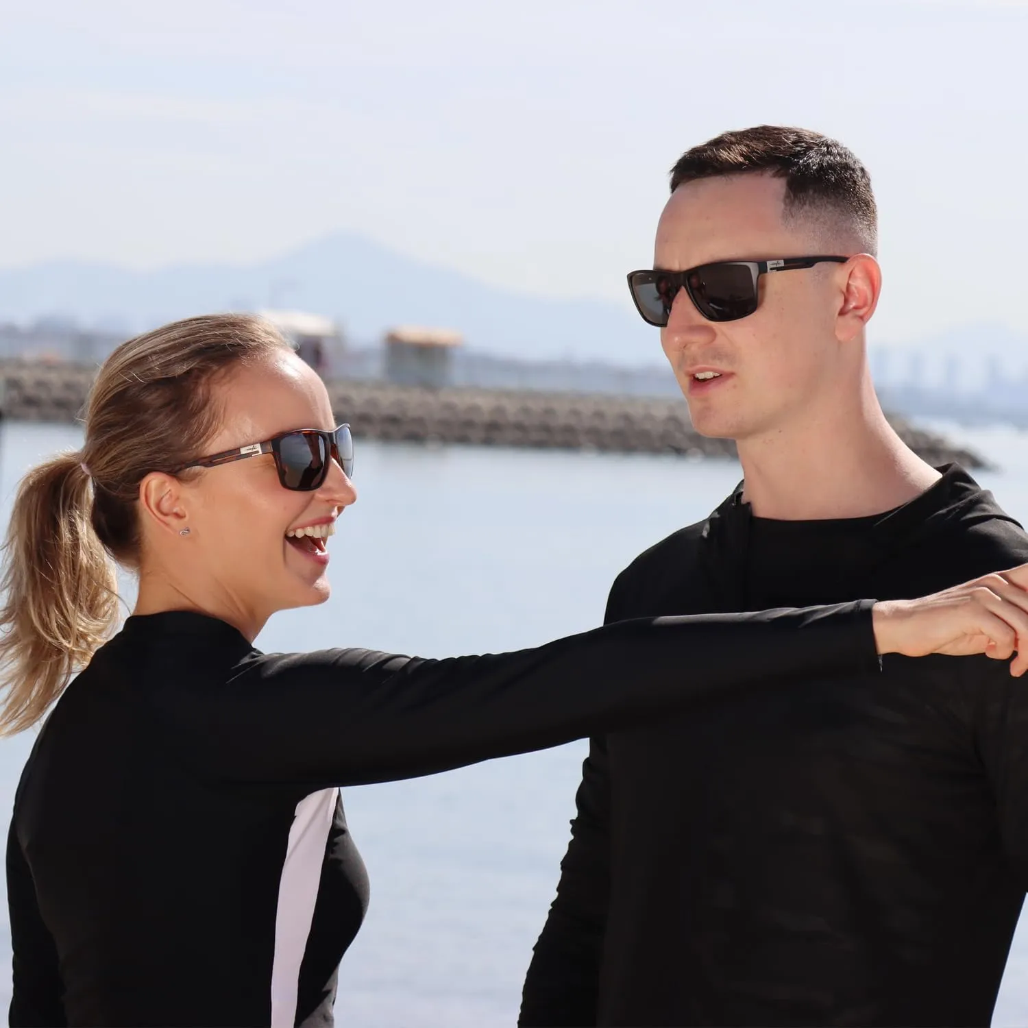 INFI Fishing Polarized Sunglasses for Men Driving Running Golf Sports Glasses Square UV Protection Designer Style Unisex