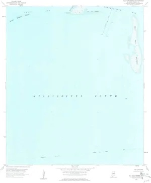 Isle Aux Herbes AL topo map, 1:24000 Scale, 7.5 X 7.5 Minute, Historical, 1958, Updated 1959, 26.8 x 22 in