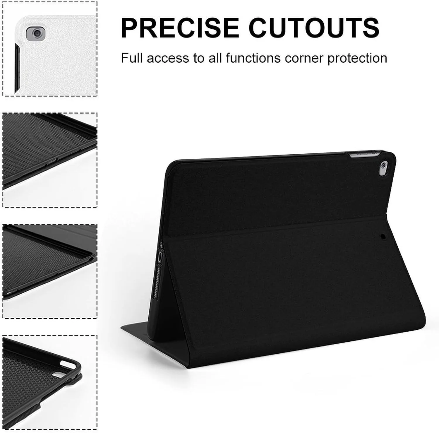 Italy Map Flag Fashion Case Compatible with ipad 2017/2018/Air1/Air2 (9.7in) Waterproof Protective Cover Adjustable Stand Auto Sleep/Wake, style