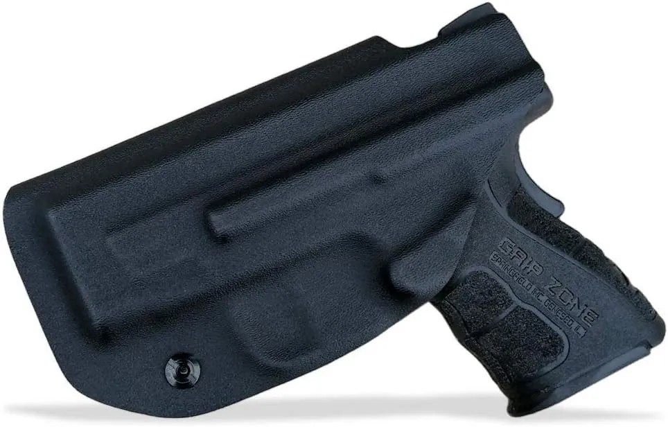 IWB Kydex Holster Custom Fits: Springfield XD MOD .2 3" Sub-Compact 9MM / .40 S&W Pistol - Inside Waistband - Adj. Cant Retention - Cover Mag-Button - No Wear - No Jitter