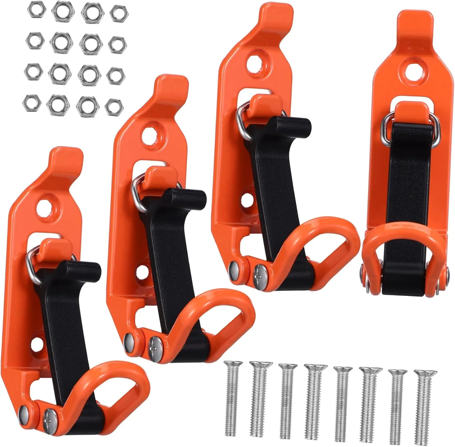 jojofuny Shovel Mount Rack Roof Rack Shovel Holder Clamps Car Clamp Off Road Accessories