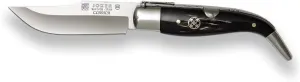 Joker Pocket Knife Classic NF109 with Buffalo Handle and Embedded Mosaic Blade 3,1 in. MOVA, Contains case, Fishing, Hunting, Camping and Trekking Tool