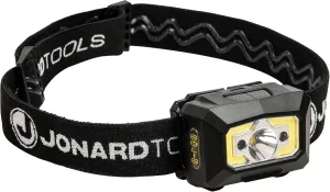 Jonard Tools Solis SOL-H2 Ultra Bright 300 Lumen LED Headlamp with IP54 Protection, Articulating Lamp, and Motion Sensor