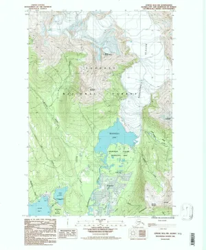 Juneau B 2 NW AK topo map, 1:25000 Scale, 7.5 X 7.5 Minute, Historical, 1986, Updated 1987, 26.8 x 22 in