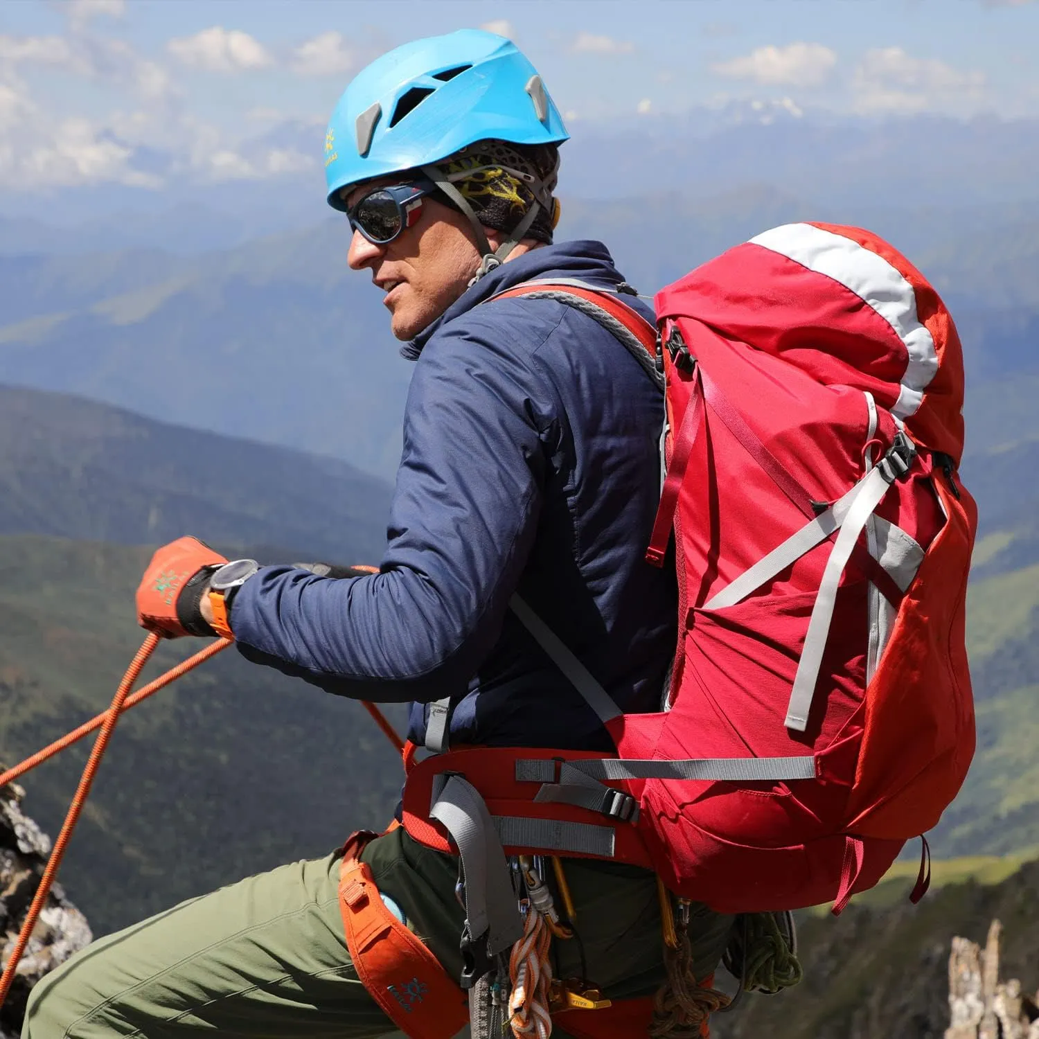 KAILAS Aegis Climbing Helmet Men Rock Rescue Helmet Womens Lightweight Mountaineering Hiking Caving Helmet Adults Work Safety Helmet