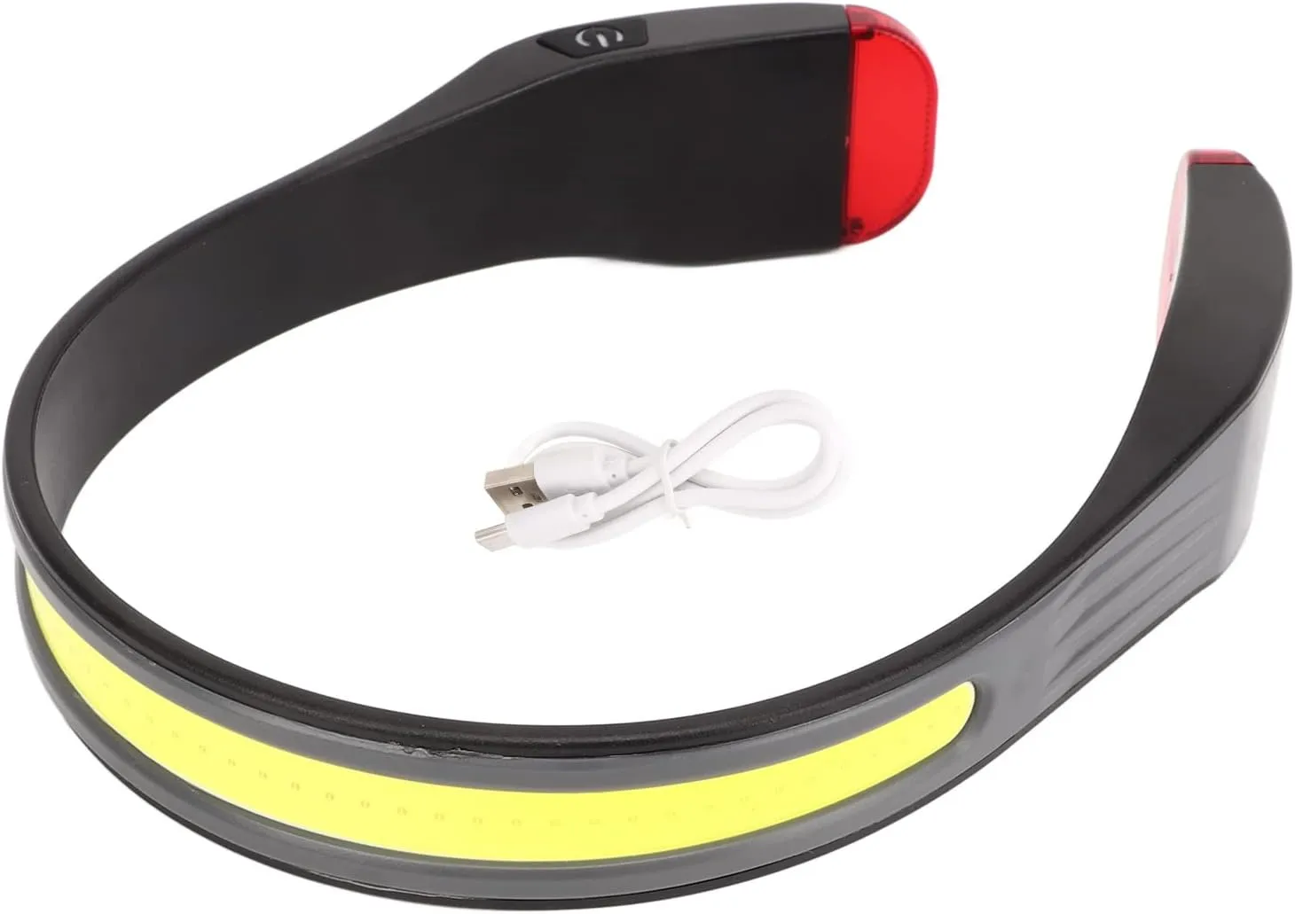 Keenso COB Headlamp, Adjustable Life Grade Rechargeable Headlamp for Camping, Hiking, Night Running
