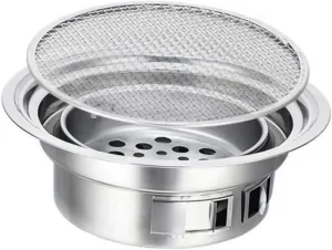 KESYOO 1 Set Portable Stainless Steel Barbecue Grill Compact Stove for Outdoor Cooking for Camping Picnics and Garden Gatherings Durable Lightweight Supplies
