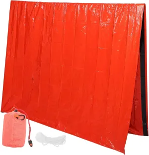 KESYOO 1 Set Survival Bags Survival Tent Camping Blankets for Cold Weather Sleep Tent Camping Essentials Emergency Sleeping Bags for Survival Camping Emergency Blankets Aluminum Film