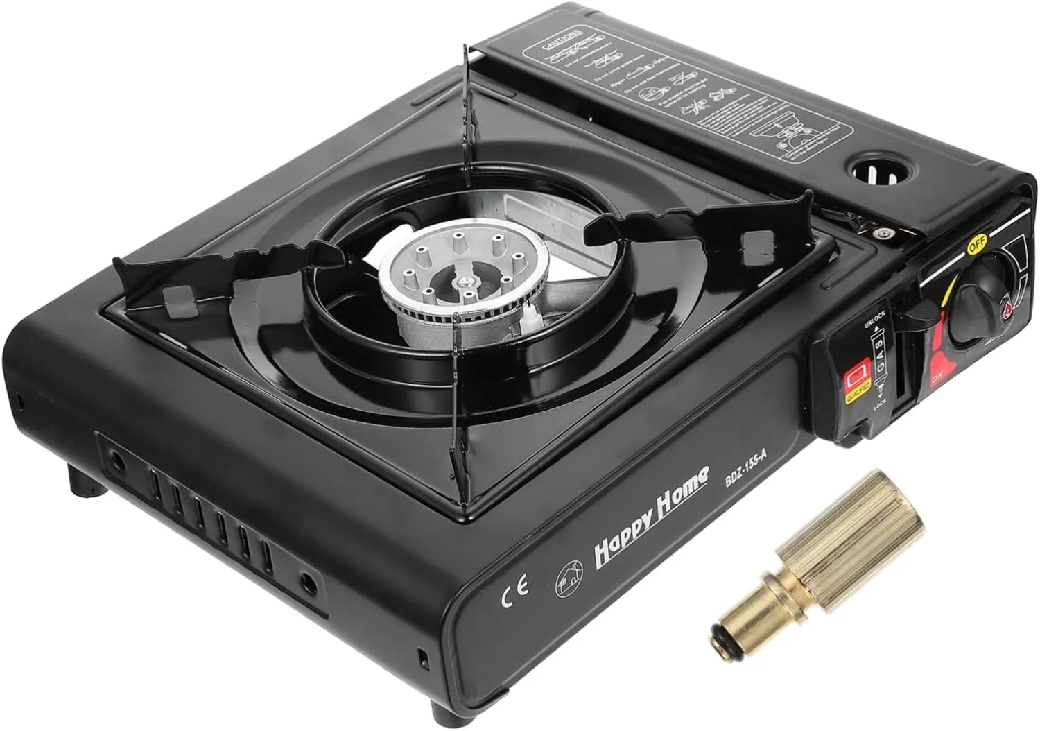 KESYOO 1Set Portable Gas Cooker Cassette Burner for Outdoor Cooking Stove for Camping Hiking and Picnics Dual Use with Gas Canister Compact and Lightweight Design
