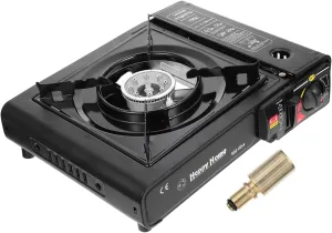 KESYOO 1Set Portable Gas Cooker Cassette Burner for Outdoor Cooking Stove for Camping Hiking and Picnics Dual Use with Gas Canister Compact and Lightweight Design