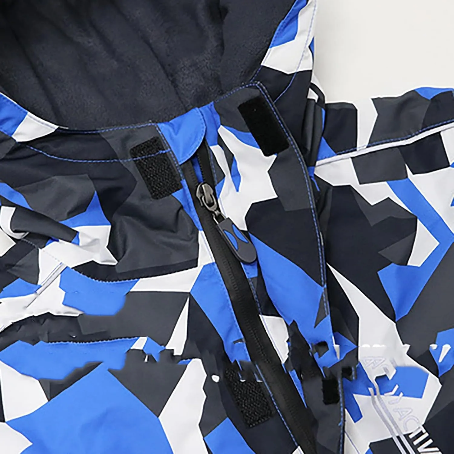 Kid's Ski Jacket 𝗪aterproof Coat Boys Girls Warm Fleece Snowboarding Jackets with Hood Winter Snow