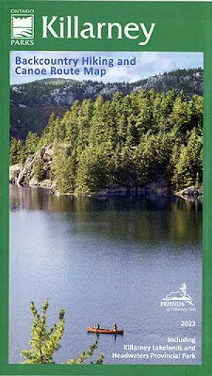 Killarney Provincial Park Planning Map WATERPROOF