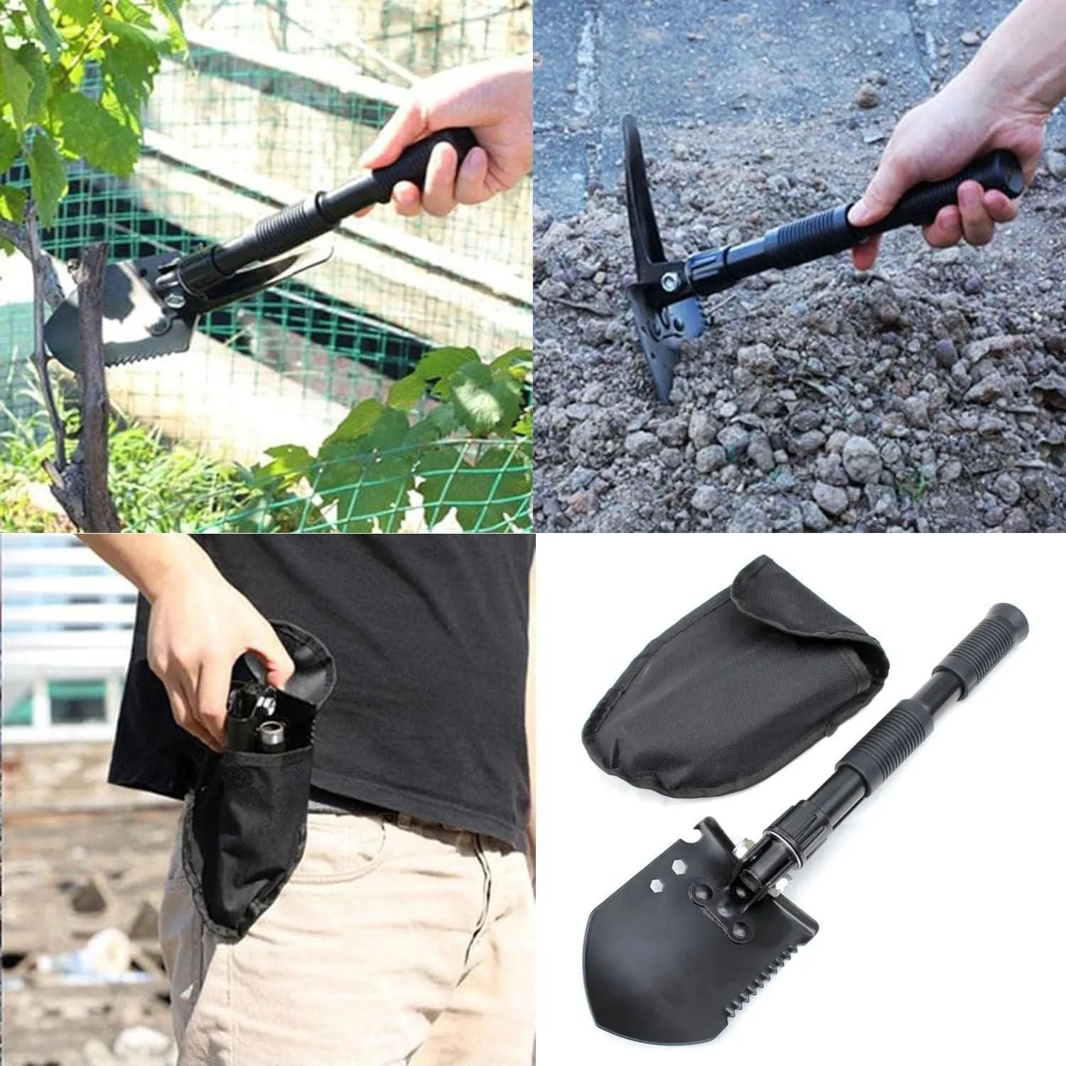Kit Long-term Outstanding More & Foldable Shovel - Multi-Tool Gardening
