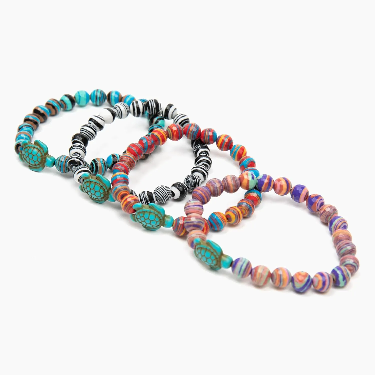 KoaKoa Sparkle Sea Turtle Tracking Bracelet, helps save sea turtles, one size fits most Men and Women