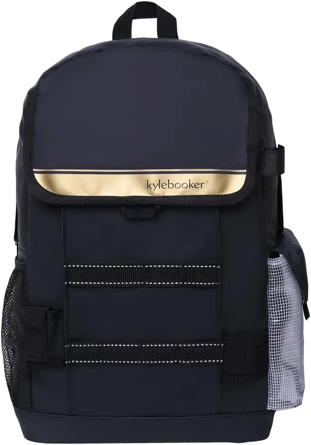 Kylebooker Fishing Backpack with Rod Holders Water-resistant Tackle Bag Fishing Gear Storage Pack