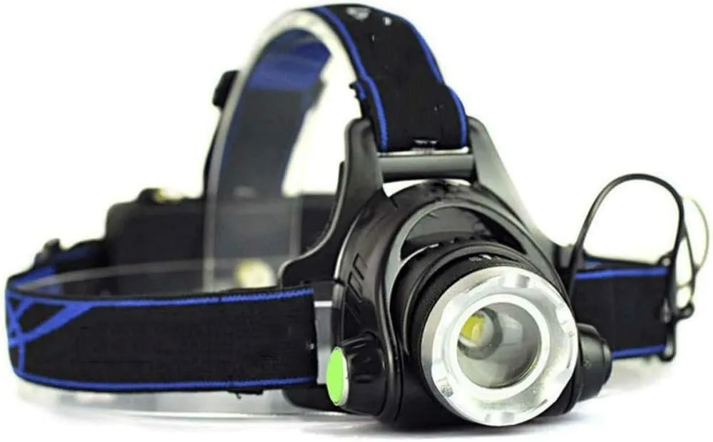 LED Head Torch,Outdoor Headlamp-Headlamp Flashlight,Super Bright Mode Zoomable Headlight Head Lamp,Waterproof Hands-Free Taclight Headlamp