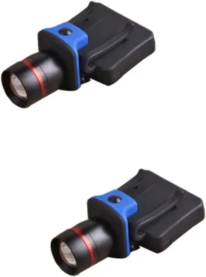LED Headlamp 2pcs Clip on Headlight Fishing Head lamp Clip on headlamp LED headlamp LED Headlight Headlights hat Clip Torch to Rotate Mini LED Headlight(Blackx2pcs,Mediumx3pcs)