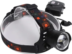 LED Headlamp High Power Adjustable Telescopic Headlight Outdoor Hiking Construction (P70 LED Bead)