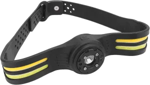 LED Headlamp Motion Sensor Bright USB Rechargeable Headlight with Silicone Headband for Camping Hiking Running Fishing Dual Light Sources Headlight LED