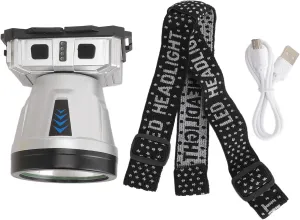 LED Headlamp Rechargeable High Brightness Mounted High Power Headlamp LED Headlamp Outdoor Activities LED Headlamp Long Lasting for Night Fishing Camping