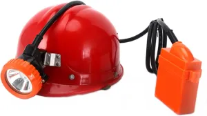 LED Miner Cap Lamp Miner's Headlamp,5000MAH with Charger Head Mounted Industrial Miner's Lamp for Hiking Outdoor Working﻿