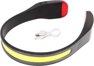 LED Rechargeable Headlamp, COB Headlamp, Three Levels Adjustable Life Grade Rechargeable Headlamps Neck Reading Light for Sport