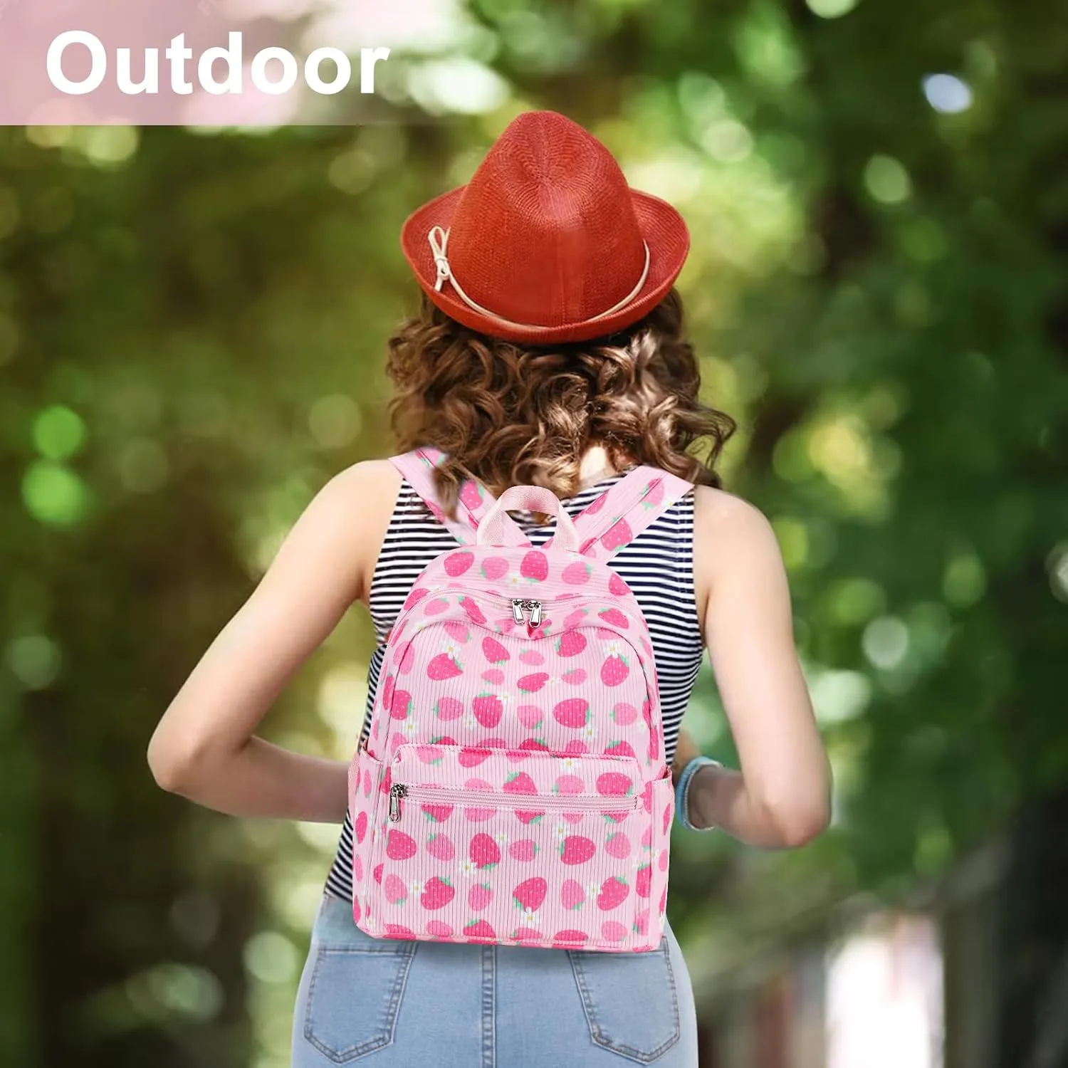 LEDAOU Mini Backpack Girls Cute Small Backpack Purse for Women Teens Kids School Travel Shoulder Purse Bag