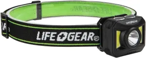 LifeGear Adventure LED Headlamp, Green/Black (41-3919)
