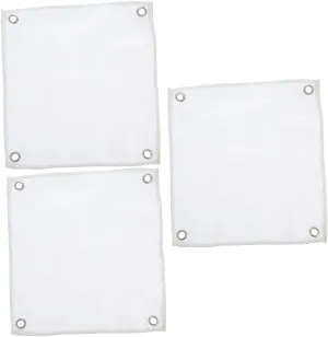 LIFKOME 3 Pcs Heat Insulation Blanket Fire Resistance Material Fire Blanket Outdoor BBQ Mat Fiberglass Pad