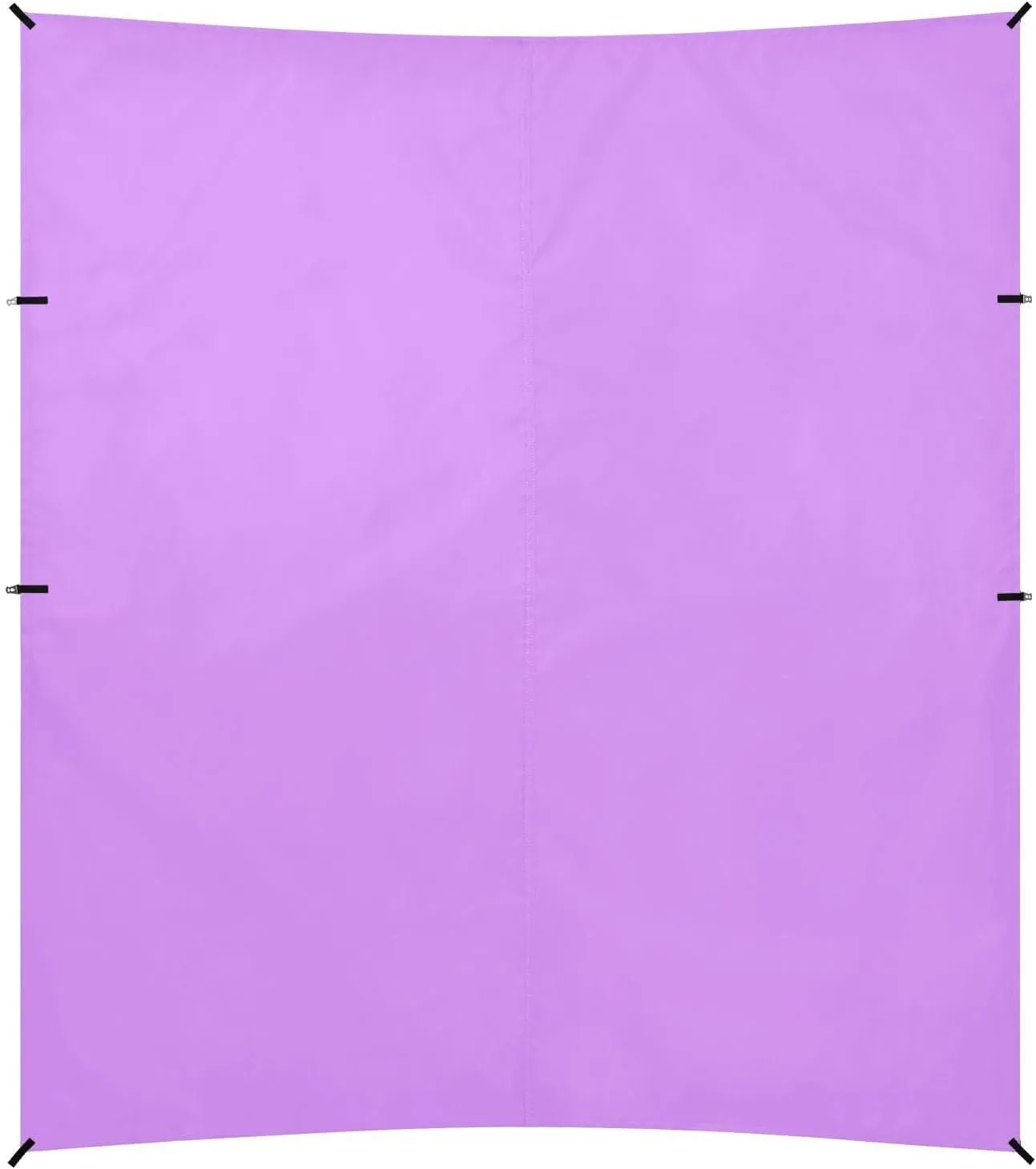 Light Purple Beach Cabana UPF50 Easy Setup Large Portable Sun Shelter with Sandbags, Sand Shovel, Poles for Camping, Picnics, Backyard