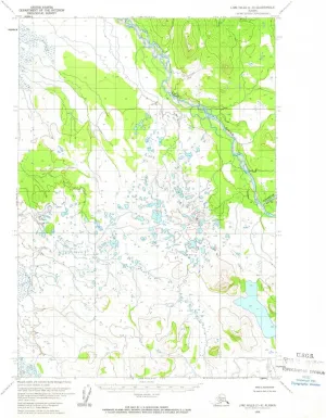 Lime Hills C 8 AK topo map, 1:63360 Scale, 15 X 15 Minute, Historical, 1958, Updated 1966, 20.8 x 17 in