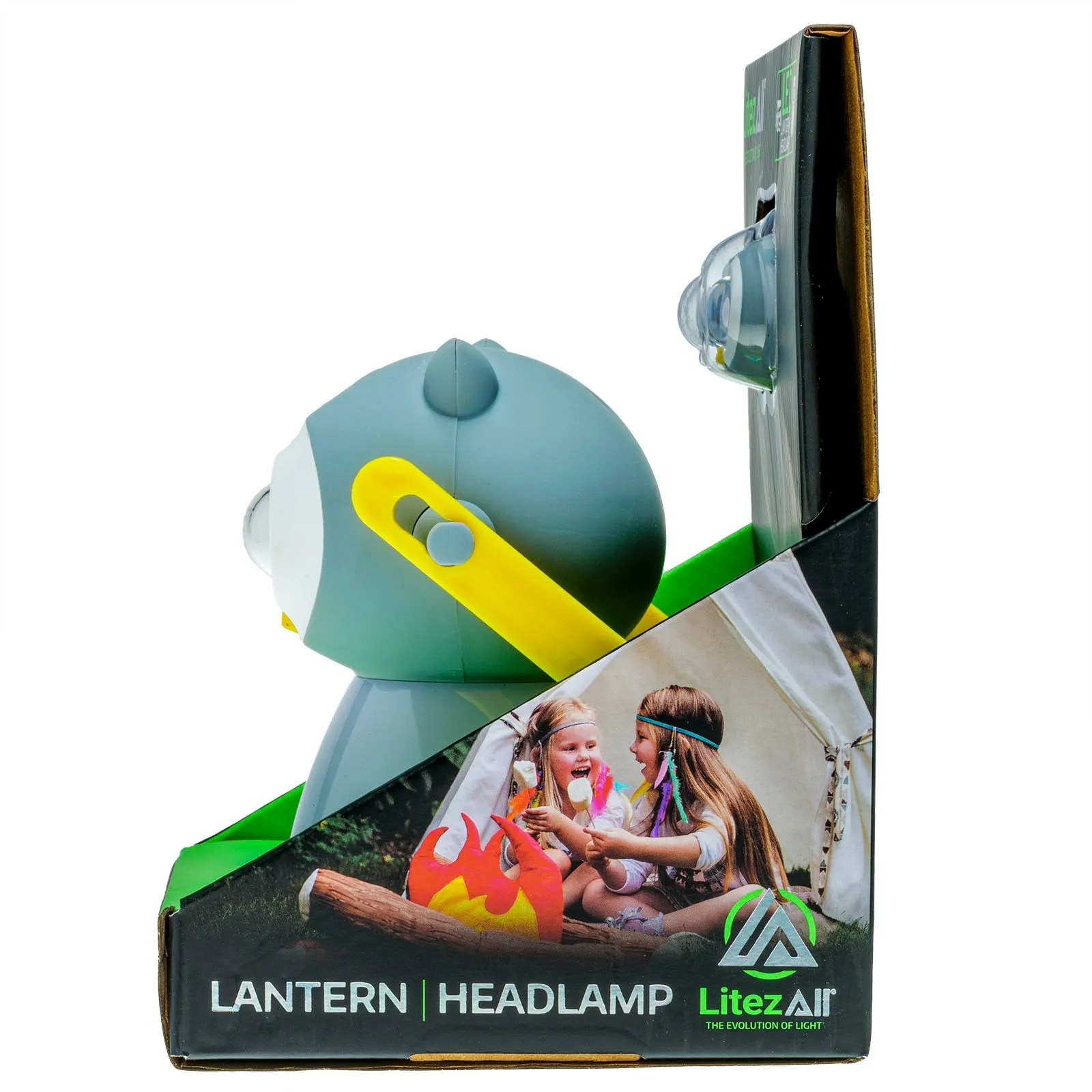 LitezAll Owl Themed Headlamp and Lantern Combo